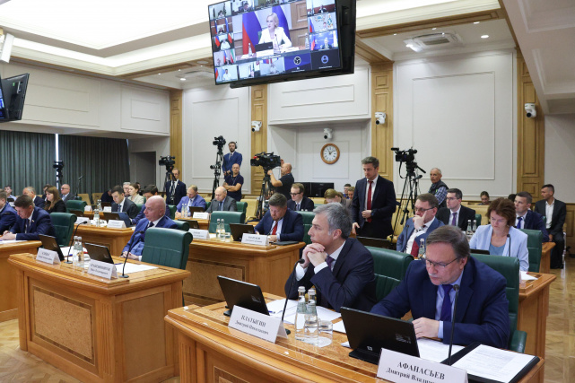 Заседание Президиума Совета законодателей Российской Федерации, фото: Пресс-служба Совета Федерации Заседание Президиума Совета законодателей Российской Федерации, фото: Пресс-служба Совета Федерации